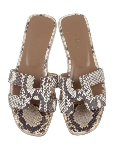 hermes sandales prix|hermes snakeskin sandals.